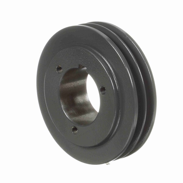 2 Groove Cast Iron Bushed Bore Multiple Sheave, 2P3V47